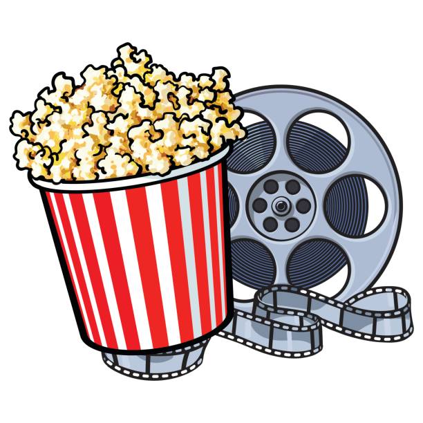 cinema-objects-popcorn-bucket-and-retro-style-film-reel-vector-id641334074.jpg